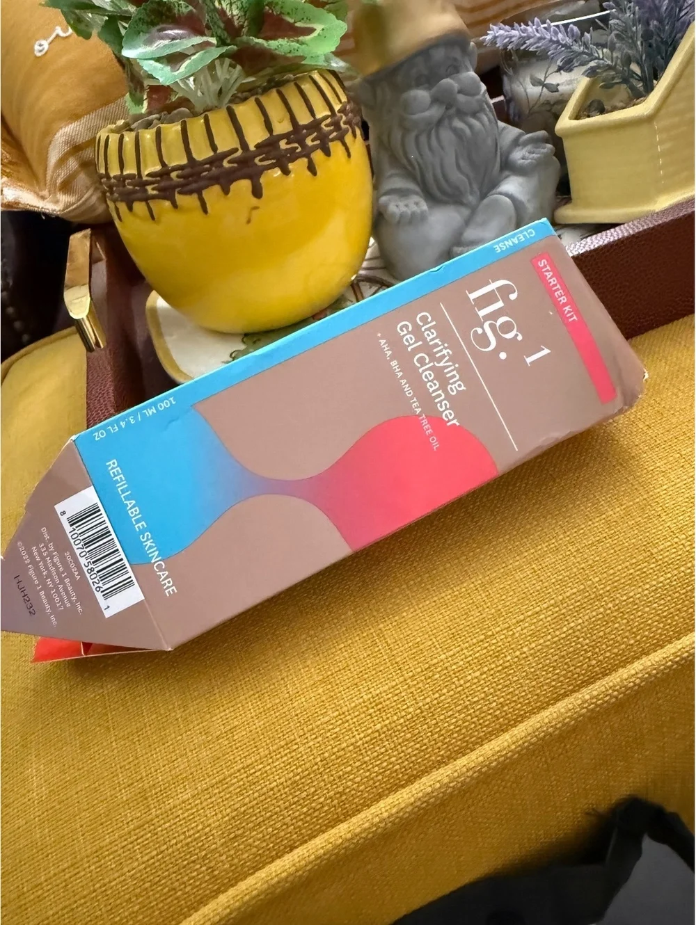 Fig 1 clarifying gel cleanser, brand new skin care routine